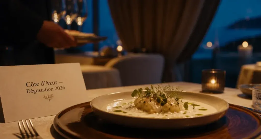 Restaurants étoilés sur la Côte d’Azur : 28 tables d’exception pour une expérience gastronomique 2026