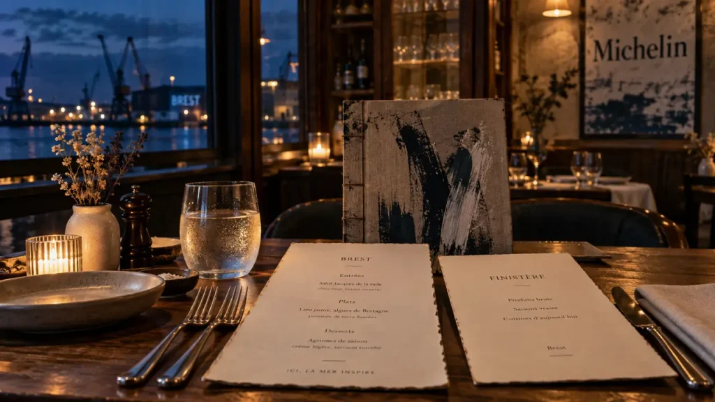 Quel restaurant Michelin choisir à Brest ? Étoile, Bib Gourmand ou table reconnue