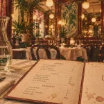 Brasserie 75005 Le Balzar, décor Art nouveau historique
