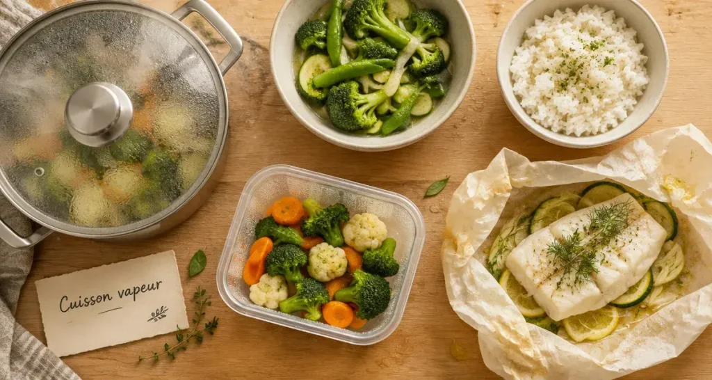 La vapeur douce préserve mieux les nutriments, mais chaque aliment impose ses règles