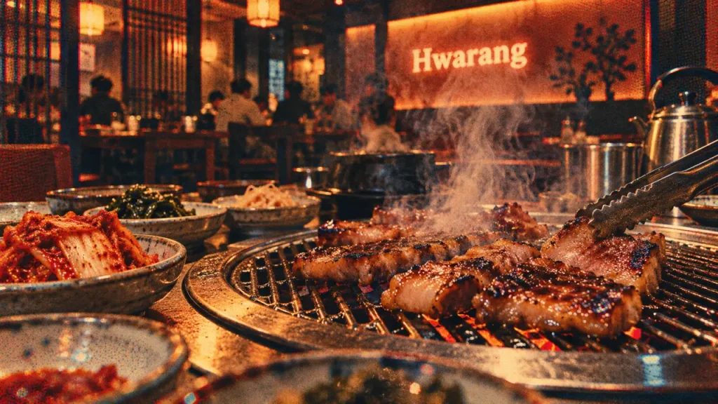 Restaurant Hwarang à Paris : 23 € annoncés, barbecue et repères avant de réserver