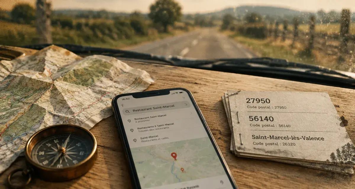Restaurant st marcel : carte et codes postaux pour choisir la commune