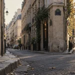 Rue des fossés saint marcel, vue de la rue dans le 5e arrondissement